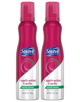 Suave Whipped Mousse - Captivating Curls for Wavy and Curly Hair, Anti-Frizz Styling Product for Flexible, Crunch-Free Styles, 7 oz (Pack of 2)
