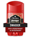 Old Spice Red Zone Anti-Perspirant Deodorant Invisible Solid Swagger, 2.6 Ounce (Pack of 3)