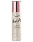 UCANBE Shimmer Dewy Setting Spray – Glowing + Makeup Setting Spray 2 in 1 Lightweight Formula for a Radiant Glow,Long-Lasting Face Mist for Face Body, 4 Fl Oz #Platinum