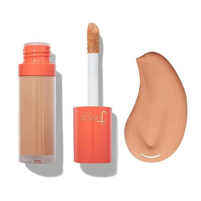 Juvia's Place I Am Magic Liquid Concealer - J17 Medium - Tan with Warm Undertone / 0.34 fl oz, Full Coverage, Hydrating, Waterproof Makeup, Long Wear Concealer