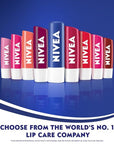 NIVEA Lip Balm, Pomegranate Shine, 4.8g