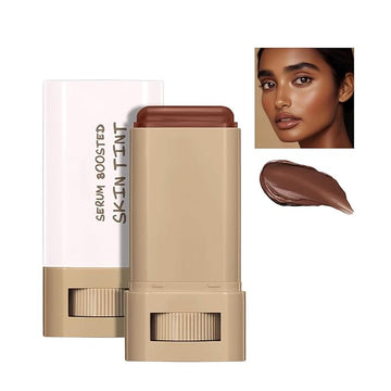 Beauty Balm Serum Boosted Skin Tint, Foundation Stick, Tinted Moisturizer for Face, Full Coverage Foundation, Concealer Stick for Foundation Makeup, Contour Sticks for Face Makeup, Dewy Finish (＃01)