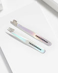 Tweezerman Winter Frost Micro Mini Slant & Point Tweezer Set