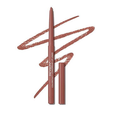 Revlon Colorstay Lip Liner with Built-In Sharpener, Valentine's Day Makeup Gifts for Women, Longwear Rich Colors, Smooth Application, 630 Nude, 0.01 oz