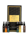 BellaVita Luxury Discovery Set Mens Perfumes (7x8ml) | Mini Perfume Gift Set for Men with Bergamot, OUD & Patchouli Oriented | Compact Long-Lasting Oud Colognes for Men | Cruelty Free Fragrance