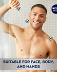 Nivea Men Creme - Multipurpose Cream for Men - Face, hand and Body Lotion - 5.3 oz. Tin (Pack of 12)