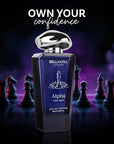 BELLAVITA Luxury Mood Collection ALPHA Perfume for Women 100ml | Pheromone Inspired Technology Long Lasting Fragrance | Notes of Floral, Jasmine and Citrus | Gourmet, Spicy Premium Fragrance