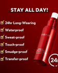 TIRTIR Mask Fit Make-up Fixer, 24H Long Lasting Makeup Finishing Setting Spray, Lightweight and Non-greasy, 2.7 Fl Oz