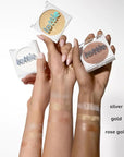 Diamond Bounce Highlighter, Powder, Glossy Finish, Rose Gold, Ounce, Palette