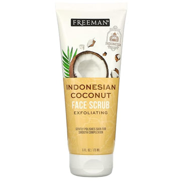 Freeman Indonesian Coconut Face Mask and Scrub for Unisex - 6 oz Mask