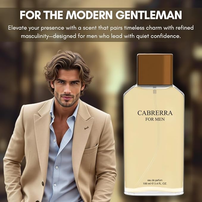 Perfume for Men – INSPIRED by A WORLD RENOWNED MEN’S PERFUME – Neroli, Lavender, Pepper, Tobacco – Fresh, Spicy, Masculine, Long-Lasting Eau De Parfum 100ml (3.4 fl oz)