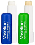 Vaseline Lip Therapy Variety 4-Pack – Original + Aloe Vera Moisturizing Lip Balm with Vitamin E, 0.16 Oz Ea