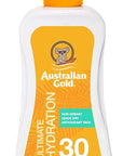 Australian Gold Spray Gel Sunscreen Moisturize Hydrate Skin, Broad Spectrum, Water Resistant, NonGreasyc, Oxybenzone Free, Cruelty Free, SPF 30, Coconut, 8 Ounce (A70892)