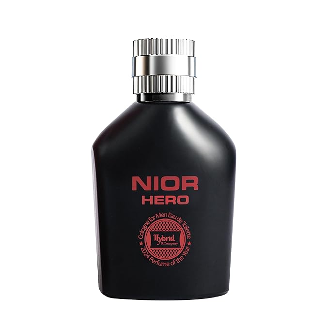 Hybrid & Company Nior Hero Pour Homme For Men Eau De Parfum Vaporisateur Natural Spray 3.4 Fl Oz
