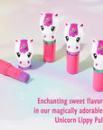 Lip Smacker Lippy Pals Unicorn, Flavored Moisturizing & Smoothing Soft Shine Lip Balm, Hydrating & Protecting Fun Tasty Flavors, Cruelty-Free & Vegan - Unicorn Magic