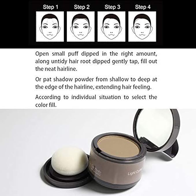 Hairline Gray Root Touch-Up Powder