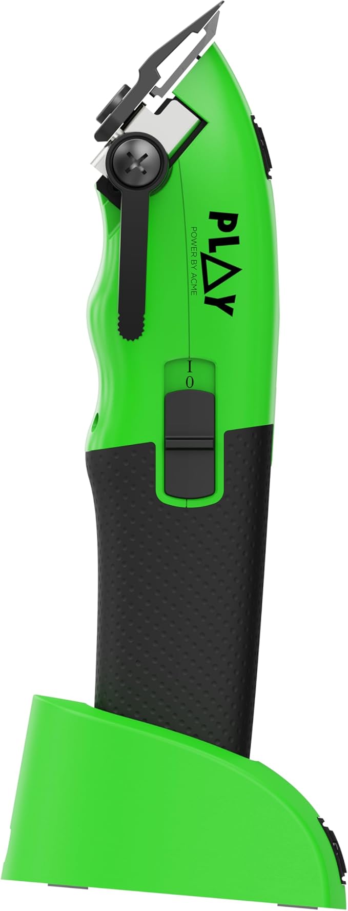 TPOB Play Barber Hair Clippers for Men 7500 RPM with Rubber Grips (Green)
