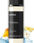 Scentia Hotel Diffuser Oil Inspired by 5-Star Hotel Scent - 20 mL 0.67 fl oz - Fragrance Oil Blend Botanical Jasmine, Bergamot & Fresh Marine Notes Aromatherapy Diffusers - Cabana, Thanksgiving Gift