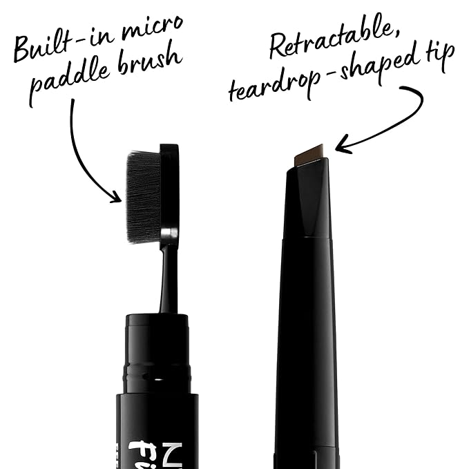 NYX PROFESSIONAL MAKEUP Fill & Fluff Eyebrow Pomade Pencil - Espresso (Pack Of 2)