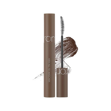 rom&nd HAN ALL FIX Mascara L03 Long Hazel - Ultra-Hold Waterproof & Smudge-Proof for Natural Curling & Defined Lashes