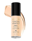 Milani Conceal + Perfect Liquid Foundation - Light Natural, 1 Fl. Oz.