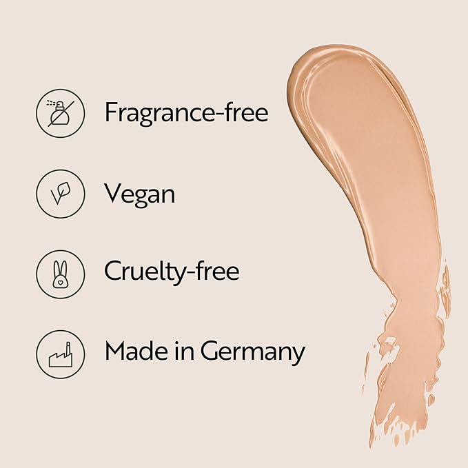 M. Asam MAGIC FINISH HIGHCLASS LIQUID CONCEALER Ivory (0.13 fl oz) - 4-in-1 Concealer With Mimic-Lift complex & High Coverage For Dark Circles & Blemishes, Vegan Make Up With Illuminating Pigments