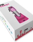 TPOB Slime 2 Candy Edition Barber Hair Clippers for Men 6800 RPM with Matte Pink Case and Taper Blade