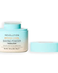 Revolution Beauty London, Hydra Cool Cooling Loose Baking Powder, Makeup Setting Powder for Hydrating Skin, Enriched with Hyaluronic Acid, Vegan & Cruelty-Free, 1.05 oz