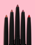 wet n wild Perfect Pout Matte Retractable Gel Lip Liner Pencil, Rich Creamy Long Lasting Color, Well-Defined and Flawless Application, Vegan & Cruelty-Free - Red Bare To Comment