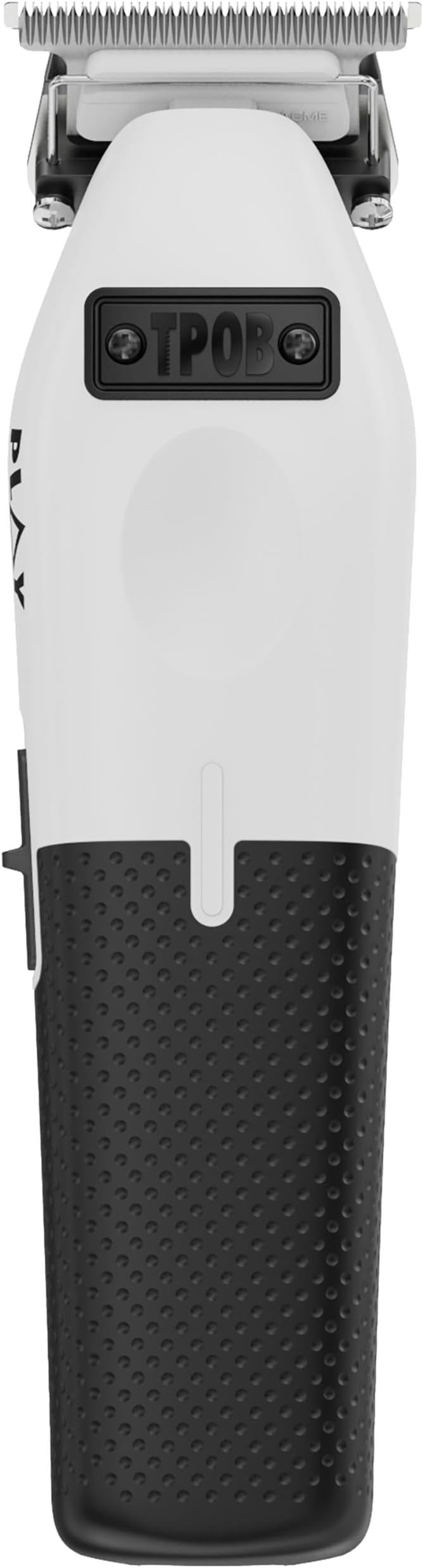 TPOB Play Barber Hair Clippers for Men 7500 RPM with Rubber Grips (White 3 Set)
