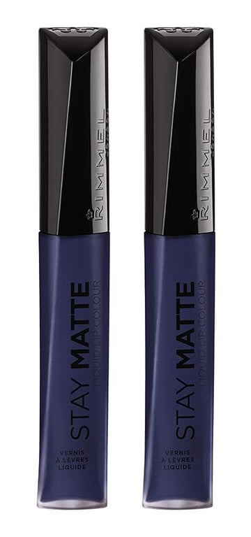 Rimmel Stay matte lip liquid, blue iris, 0.21 lip