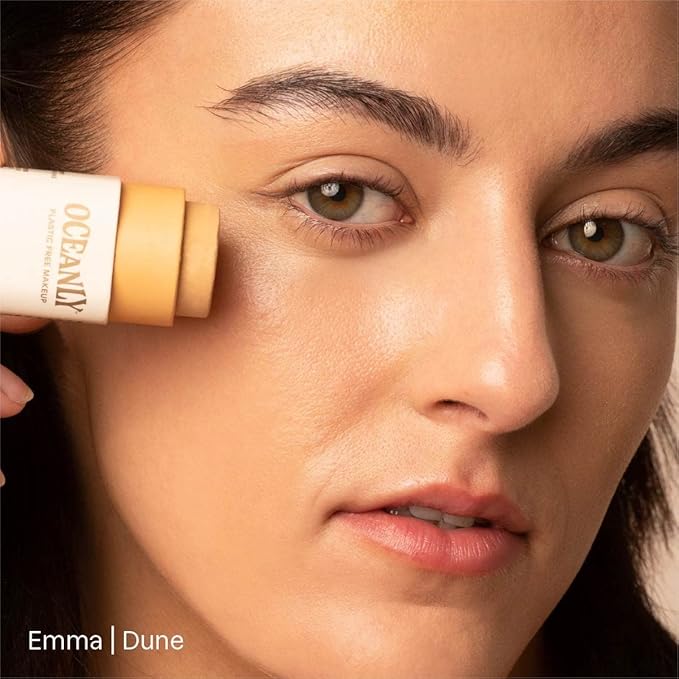 ATTITUDE Oceanly Light Coverage Foundation Stick, Titanium Dioxide-Free, 0.42 Ounces