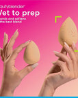 beauty blender Nude Makeup Sponge for a Flawless Natural Look, Perfect with Foundations, Powders & Creams