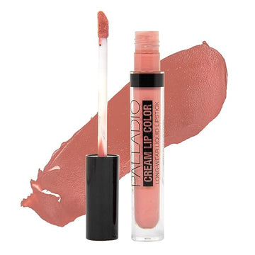 Palladio Long-Wear Cream Lip Color Liquid Lipstick, transfer proof high intensity color pigment, smooth lightweight formula, cream color matte finish, all day wear (Strip)