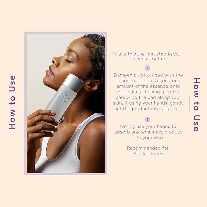 MISSHA Time Revolution The First Essence 5X (5th Gen) 5.07 Fl oz/ 150ml, Korean Face Essence, Facial Toner, Glass Skin, Hydrating Firming pH Balancing Toner for All Skin Types