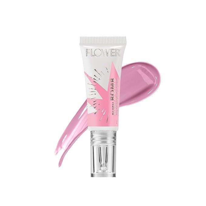 FLOWER Beauty By Drew Barrymore Liquid Blush Makeup Vegan (Bubbly)