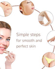Facial Hair Remover Replacement Heads Gen 2 Double Ring Compatible with Flawless Facial Hair Removal Tool Generation 2
