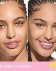 COVERGIRL Clean Fresh Blurring Skin Tint with SPF 30, 430 Medium Neutral, Liquid Foundation, Soft Matte Finish, Smooths, Brightens, Blurs Pores, Mineral Sunscreen, Vegan Formula