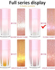 evpct Mermaid Pink Highlighter Makeup Liquid Blue Purple Palette Stick