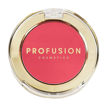 Profusion Cosmetics Cream Blush- Lightweight, Easy-Blend Creamy Texture, (Hibiscus, 1)