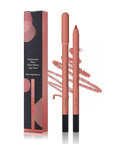 KISSIO Lip Liner,Creamy Lip Pencil,Long Lasting Lip Liner with Sharpener,Matte Finish,Smooth and Soft,Non-Dry,Easy to Use,Cruelty free,0.02 oz,04 Taboo edge