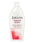 Jergens Original Scent Dry Skin Body Lotion, Hand and Body Moisturizer, Cherry Almond Essence, Dermatologist Tested, 32 Oz