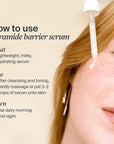 Cocokind Ceramide Barrier Serum, Hydrating Serum to Reduce Dryness, All Skin Types including Sensitive Skin, Fragrance Free, Cruelty Free, 1 fl oz