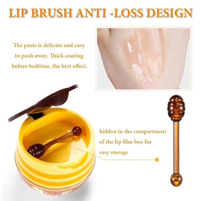 Honey Lip Balm Pot, Propolis Lip