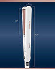 Conair Double Ceramic Flat Iron, 1-inch