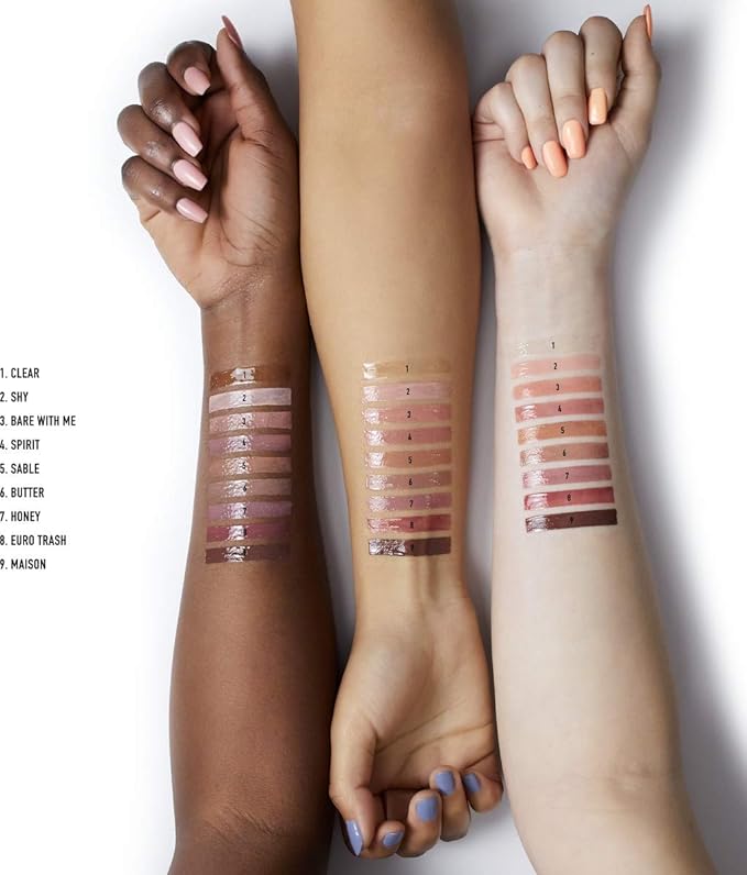 NYX PROFESSIONAL MAKEUP Lip Lingerie Gloss - Butter, Toffee Nude