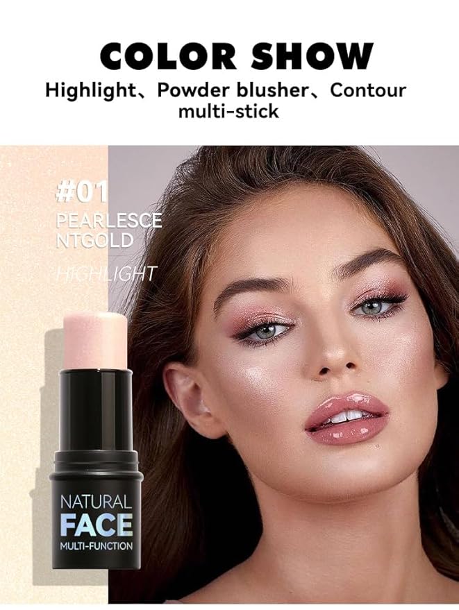 3 Pcs Face Contour Sticks Set, Shades with