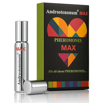 ANDROSTENONUM MAX Pherolec Global Male Pheromone Perfume Oil for Him Real Long-Lasting Original Best Men's Pheromones Cologne Essential Strong Spray Fragrance Essence Extra Strength Man 0.27 fl. oz