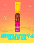 Juvia's Place The Nubian Nourishing Lip Balm | Mango – Moisturizing Lip Chap, Long-Lasting Hydration with Baobab, Manketti, Sunflower and Jojoba Oils, Vegan & Cruelty-Free - 0.6oz