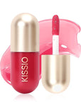 KISSIO Lip Plumper,Color Lip Plumper Gloss,Lip